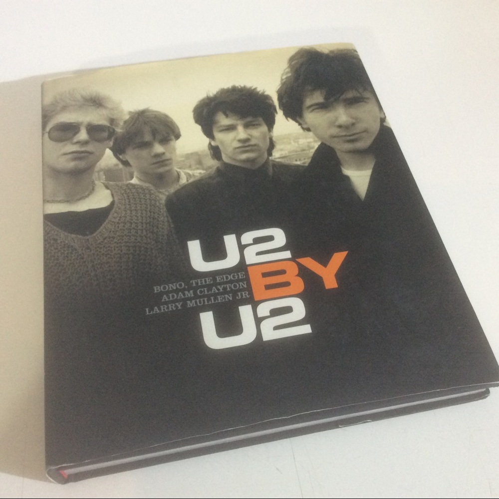 U2 By U2 Hardcover Book Bono The Edge Clayton History of Iconic Rock Band